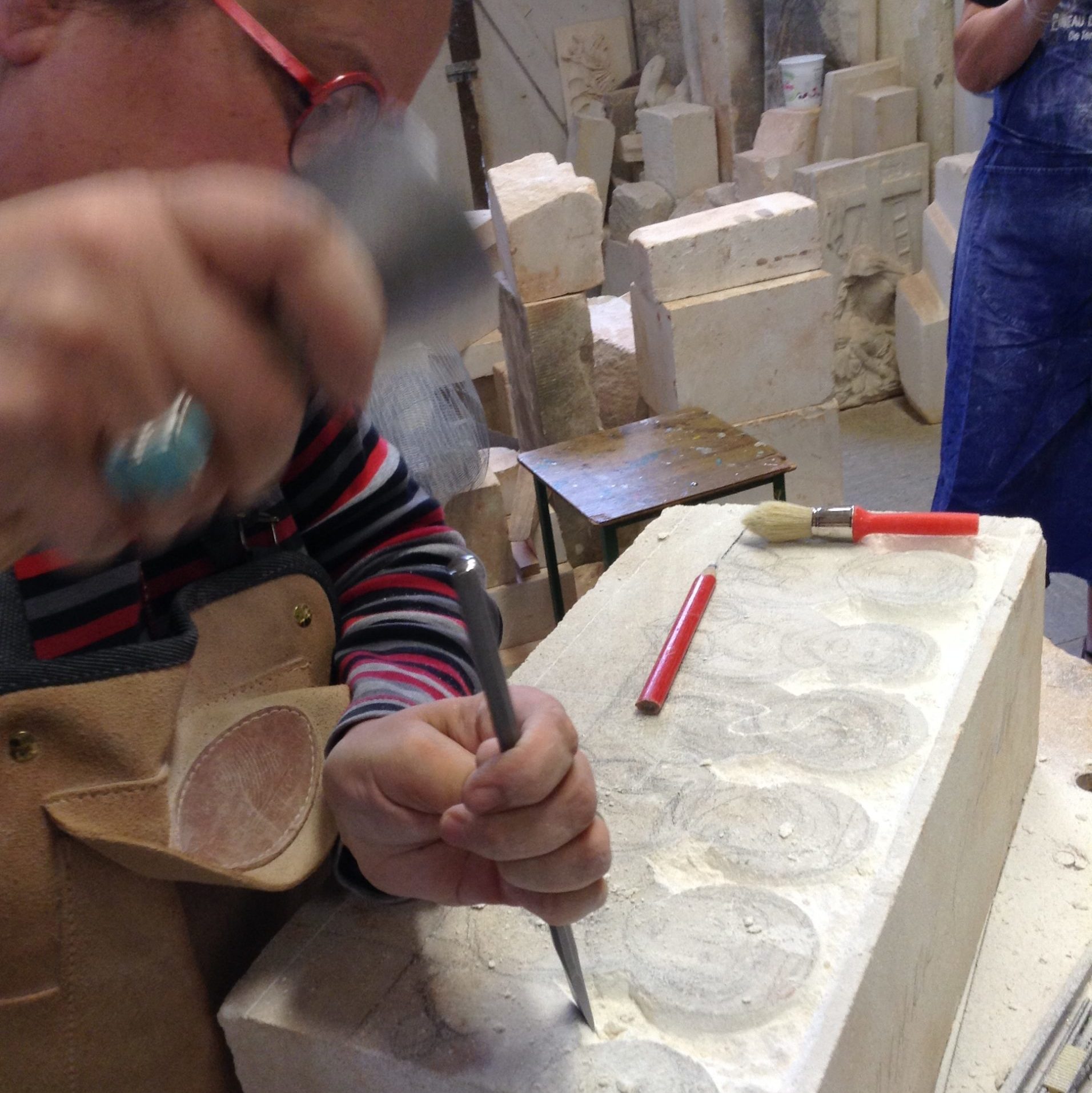 Atelier de sculpture grand public le samedi à l'Académie des Arts d'Avignon